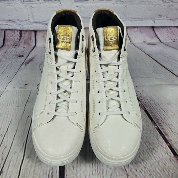 UGG Men's Size 9 Hi Top Lace Up Sneakers - Picture 6 of 8